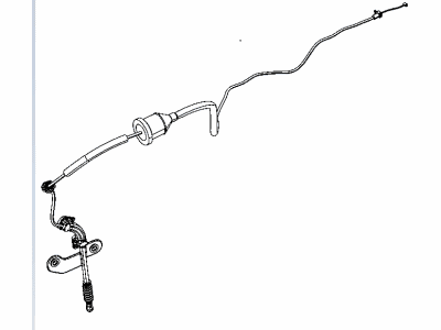 Dodge 68066474AE RELEASE Auto Trans Shifter