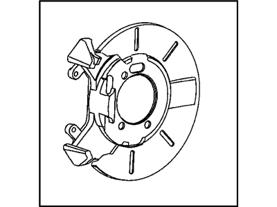 Dodge 5073641AA ADAPTER Disc Brake