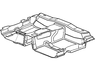 Mopar 1NG32DX9AE Floor Covering Rear