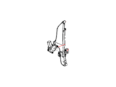 Dodge Window Regulator - 55359558AA