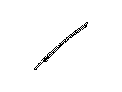 Chrysler 4780174AF MOLDING A PILLAR