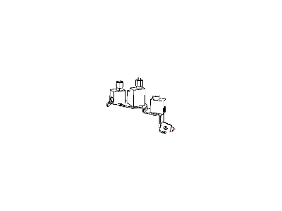 Ram 52013169AI TUBE Brake HCU To Junction Block Left