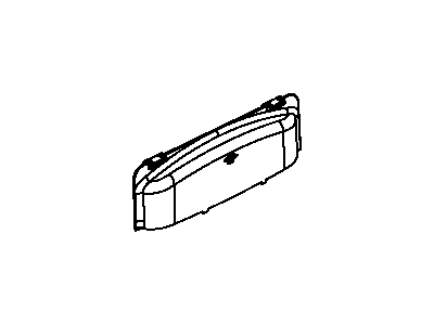 Dodge 5LC38DX9AF COVER Cargo Area Tray