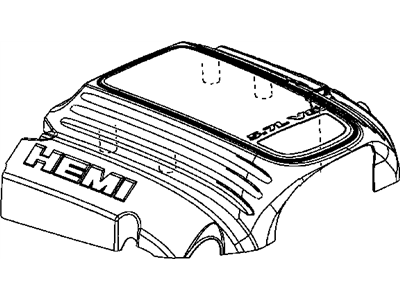 Chrysler Engine Cover - 4591895AE