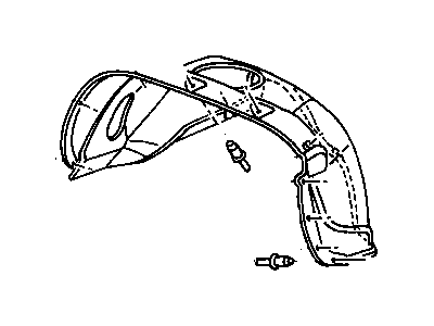 Dodge 55346052 SHIELD Wheelhouse