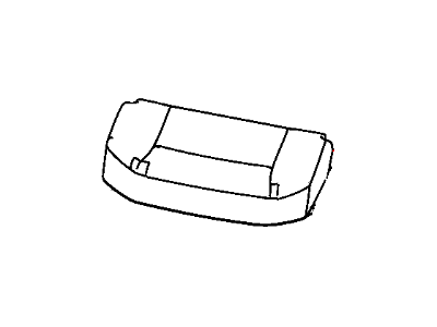 Ram 5NA591X9AB COVER Rear Seat Cushion Left
