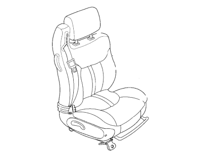 2004 Chrysler Sebring Seat Cushion - UK991DVAA
