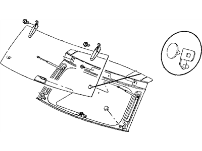Mopar 55394172AE Backlite