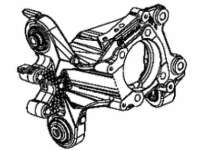 Mopar 68200070AB Knuckle Rear