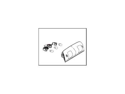 Mopar 68163937AF Lamp Center High Mounted Stop