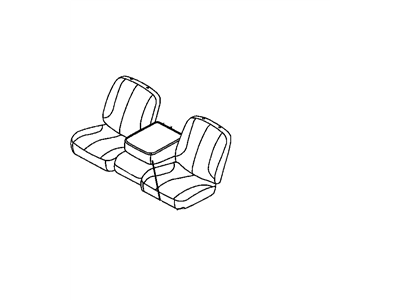 Ram 1QA30BD3AA COVER Front Seat Cushion