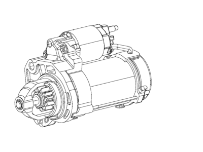 Chrysler Voyager Starter Motor - 68348376AC