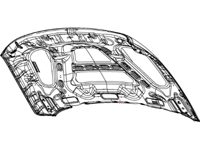 Ram 55372244AD HOOD