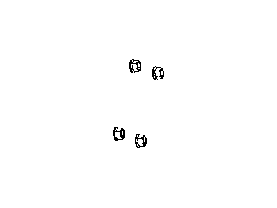 Mopar 5105715AA Drive Shaft Nut