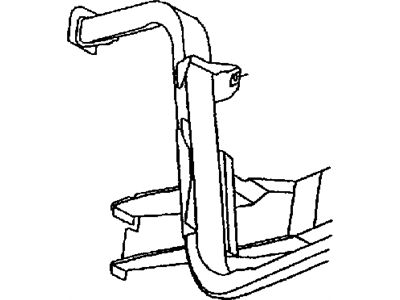 Mopar 55135870AD Crossmember Radiator