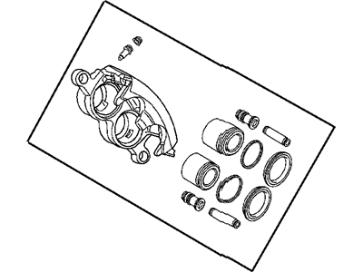 Dodge Brake Caliper - 5134582AB