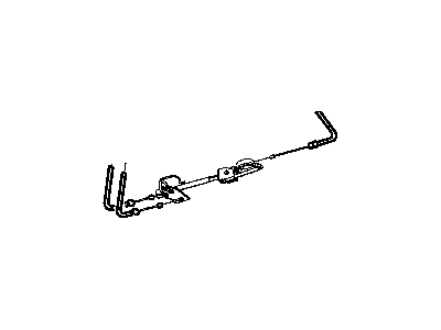 Jeep 4423264 EQUALIZER Parking Brake Cable