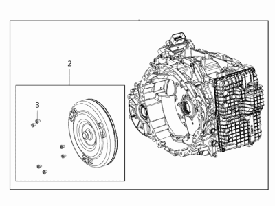 Jeep Renegade Torque Converter - R8311995BA