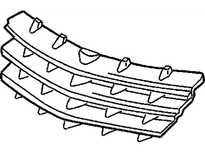 Chrysler 1BY14XS9AA GRILLE Radiator
