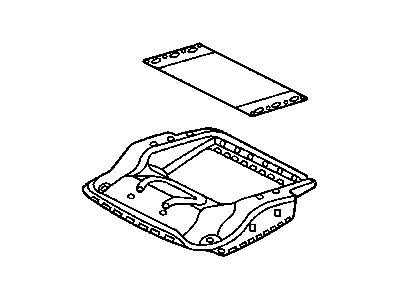 Chrysler 5143246AA FRAME Rear Seat Cushion