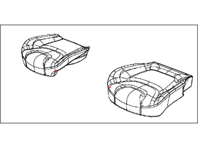 Mopar 5XN09DX9AB Cover Front Seat Cushion