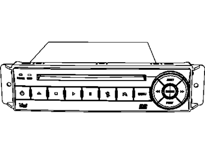 Ram 5091213AA PLAYER KIT DVD