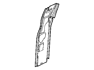 Dodge 55275136 PANEL Quarter Inner