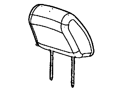 Ram 5NQ17DX9AA HEADREST Front