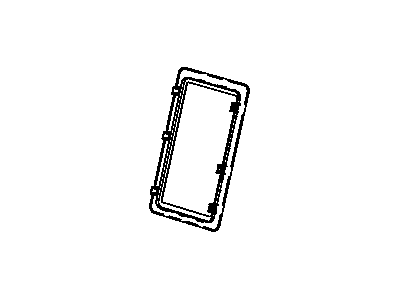 Dodge 1US47DX9AA BEZEL Armrest Ski Door Bezel