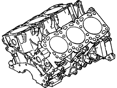 Chrysler MD367373 ENGINE Short