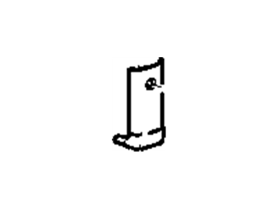 Mopar 4680564AB Bracket Seat Belt