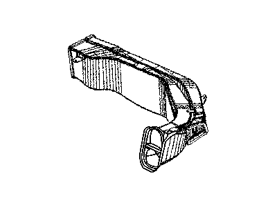 Jeep 55117055AA DUCT Instrument Panel
