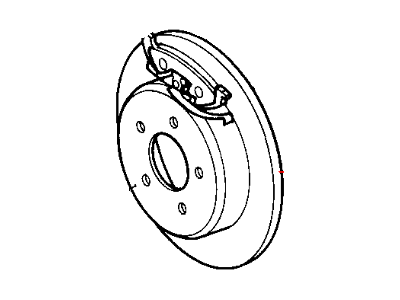 Dodge 4721023AF ROTOR Brake
