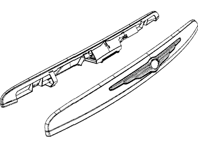 Chrysler 68002041AA HOUSING Lamp