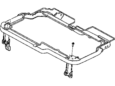 Jeep 5072112AA PANEL Seat Cushion Base 65%
