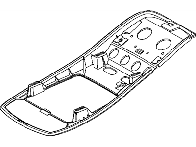 Dodge 55361223AA BRACKET Overhead Console