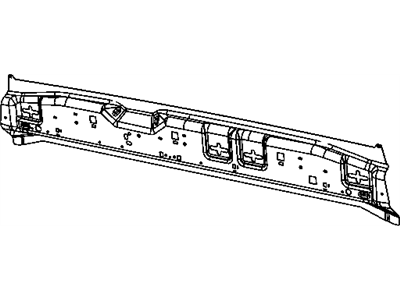 Ram 68137848AA REINFORCEMENT Cab Back