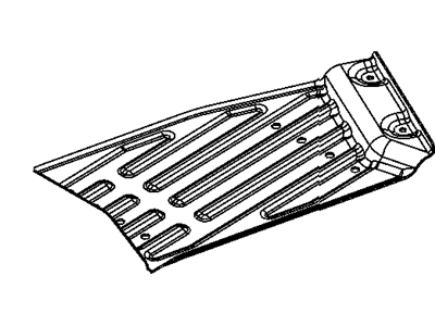 Jeep 52128499AC SKID PLATE Transfer Case