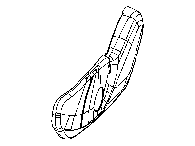 Mopar 1ZV79DX9AD Shield Seat Outboard
