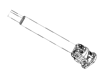 Ram 52123328AB SHAFT Drive Front