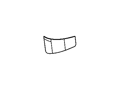 Dodge 1HP00XDVAF BEZEL Seat Belt Quarter Trim