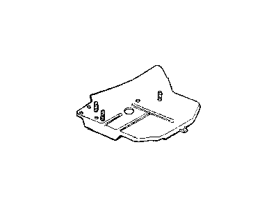 Jeep 55015210 BRACKET, Battery