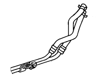 Mopar 4677450AD Hose And Tube Heater Supply And Return
