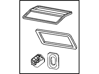 Mopar 5191348AA Seal Kit A/C And Heater Unit, Case Foam, Evaporator Plate