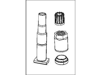 Dodge 68078867AA HARDWARE KIT Mounting