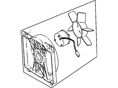 Mopar 52028339AB Fan Module Radiator Cooling