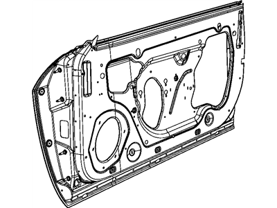 Dodge 68059713AE PANEL Door Outer Repair