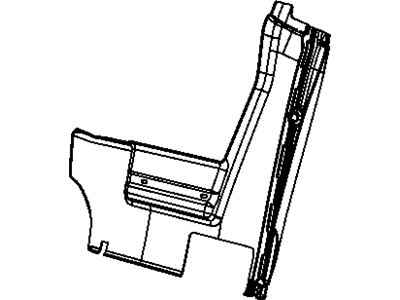 Chrysler 68024951AB PANEL Seat Back