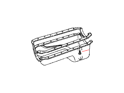 Mopar 53005650 Oil Pan Gasket