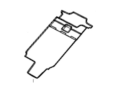 Ram 68409973AA MAT Floor Console Base Of Console